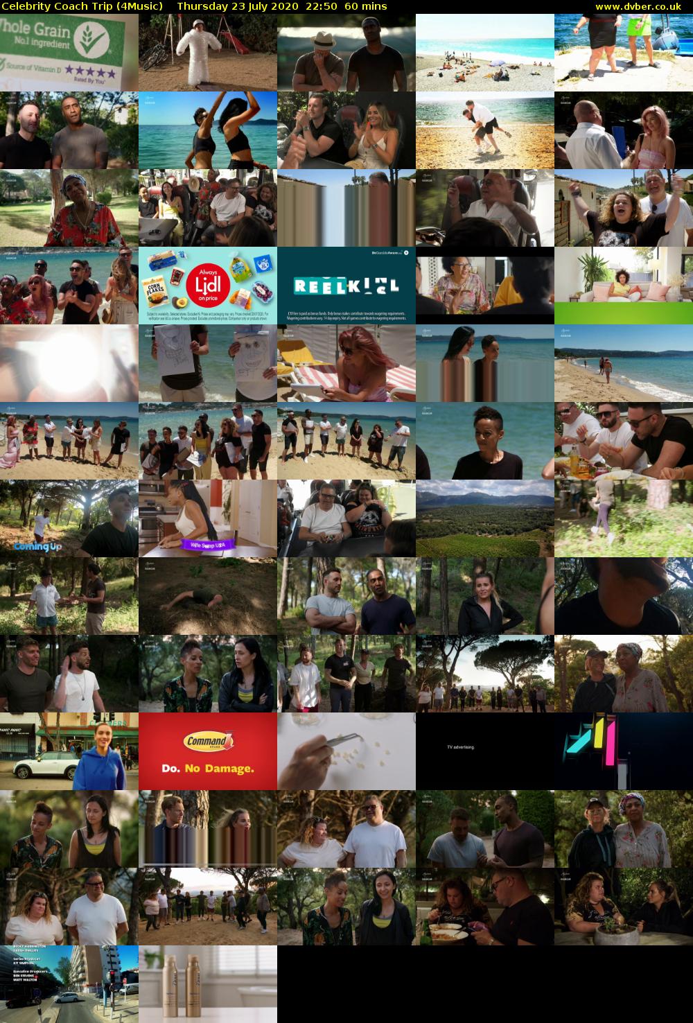 Celebrity Coach Trip (4Music) Thursday 23 July 2020 22:50 - 23:50