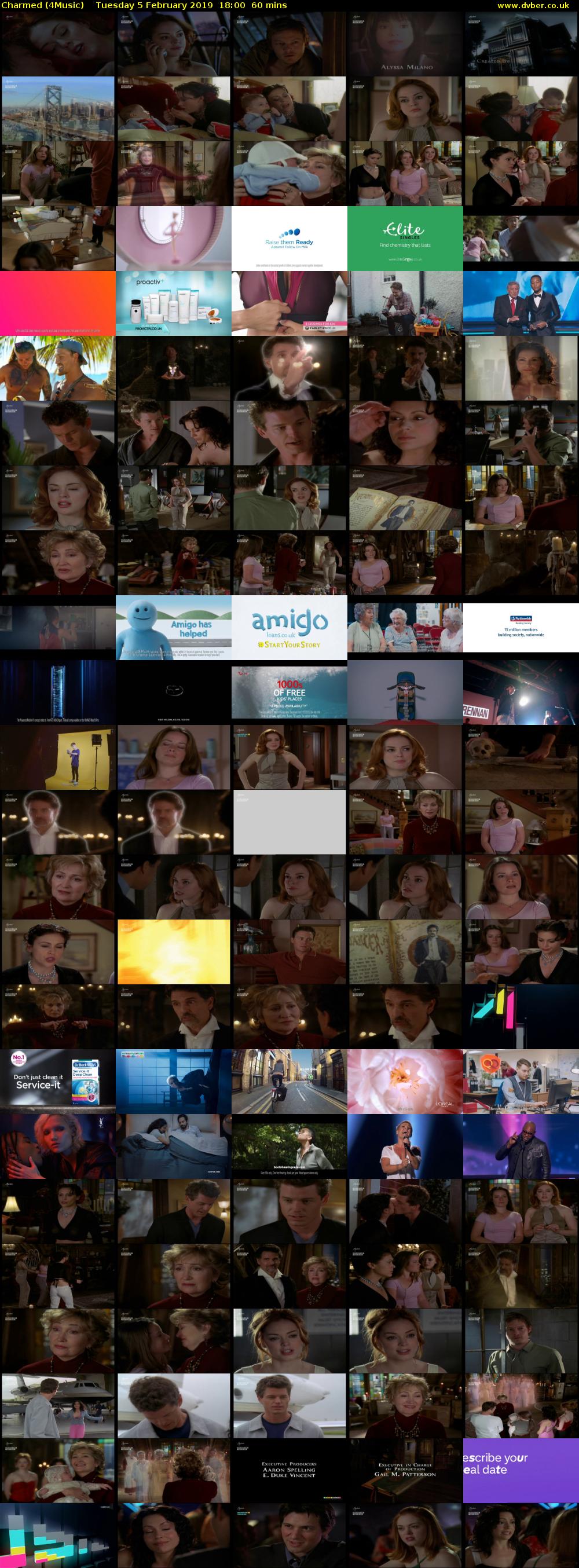 Charmed (4Music) Tuesday 5 February 2019 18:00 - 19:00