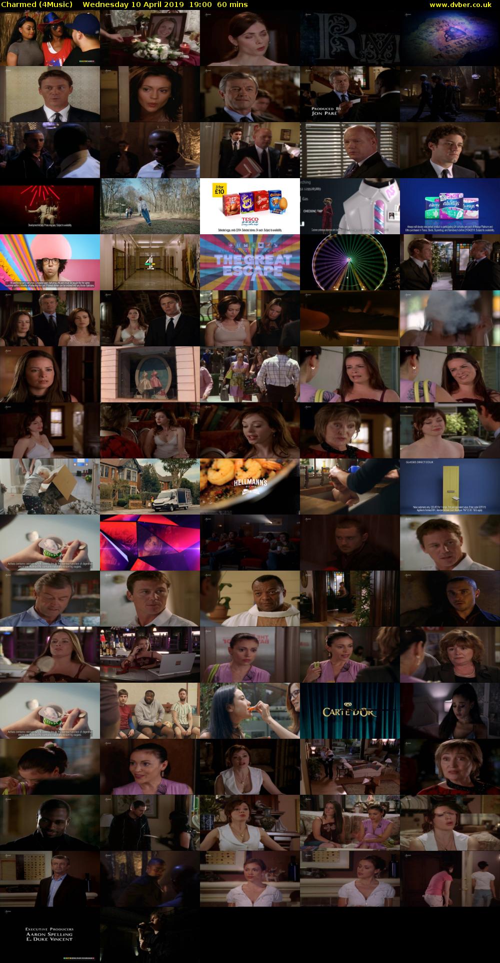 Charmed (4Music) Wednesday 10 April 2019 19:00 - 20:00