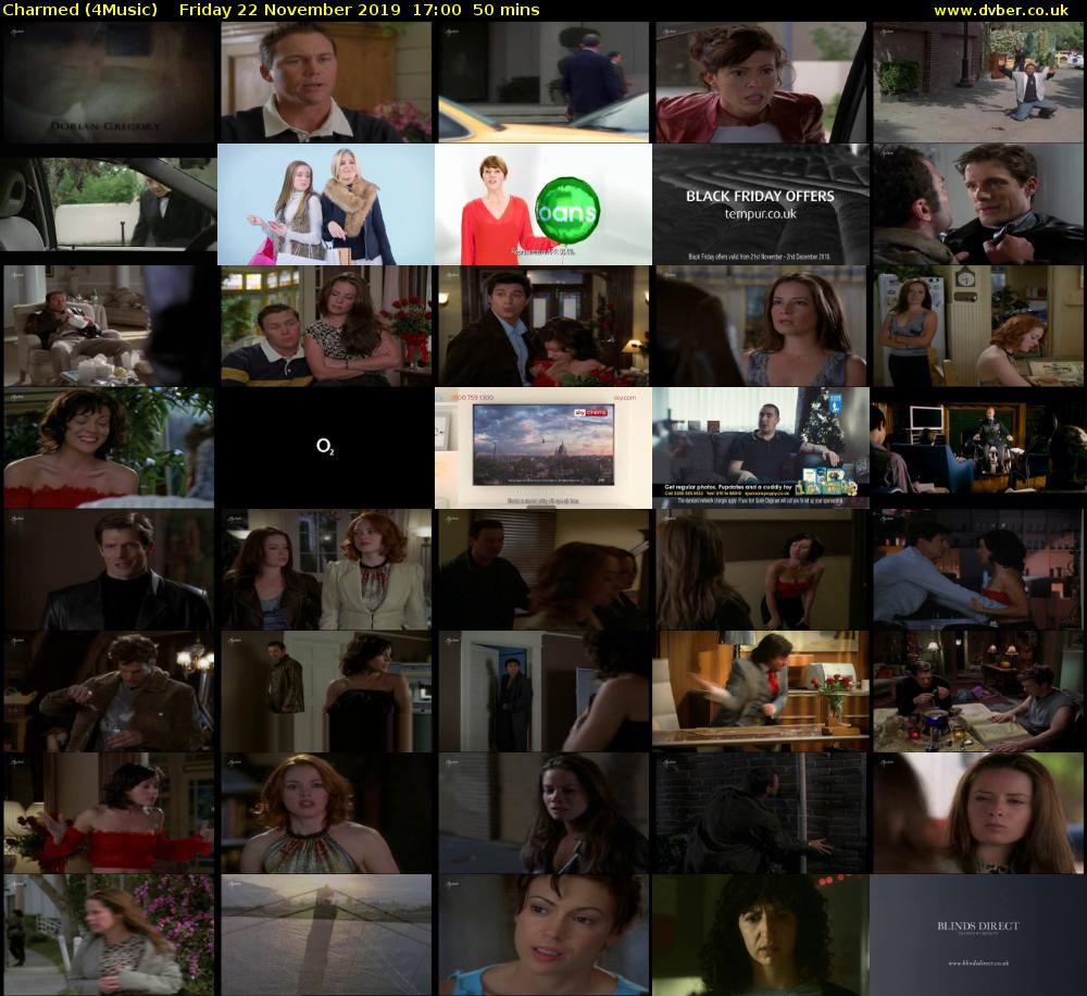 Charmed (4Music) Friday 22 November 2019 17:00 - 17:50