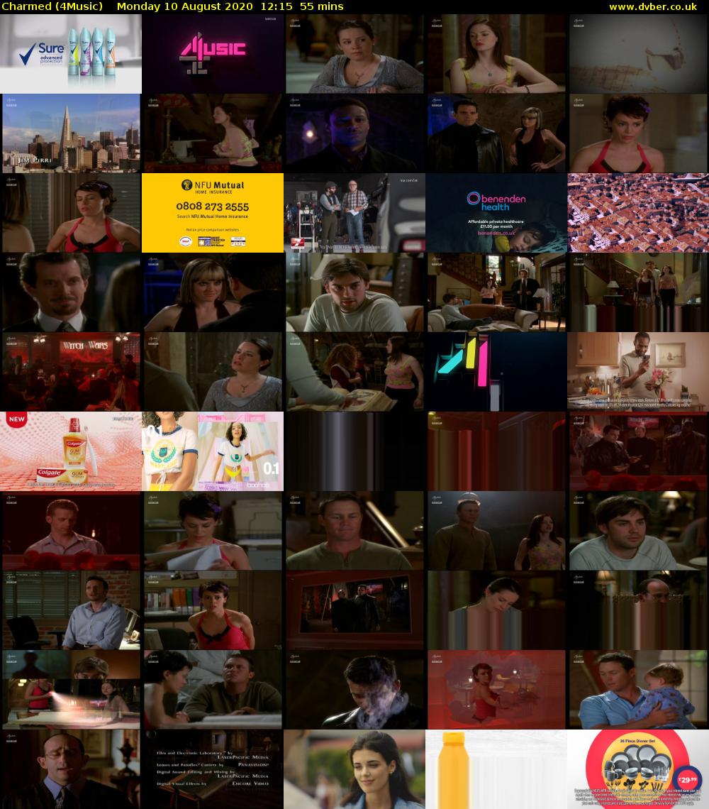 Charmed (4Music) Monday 10 August 2020 12:15 - 13:10