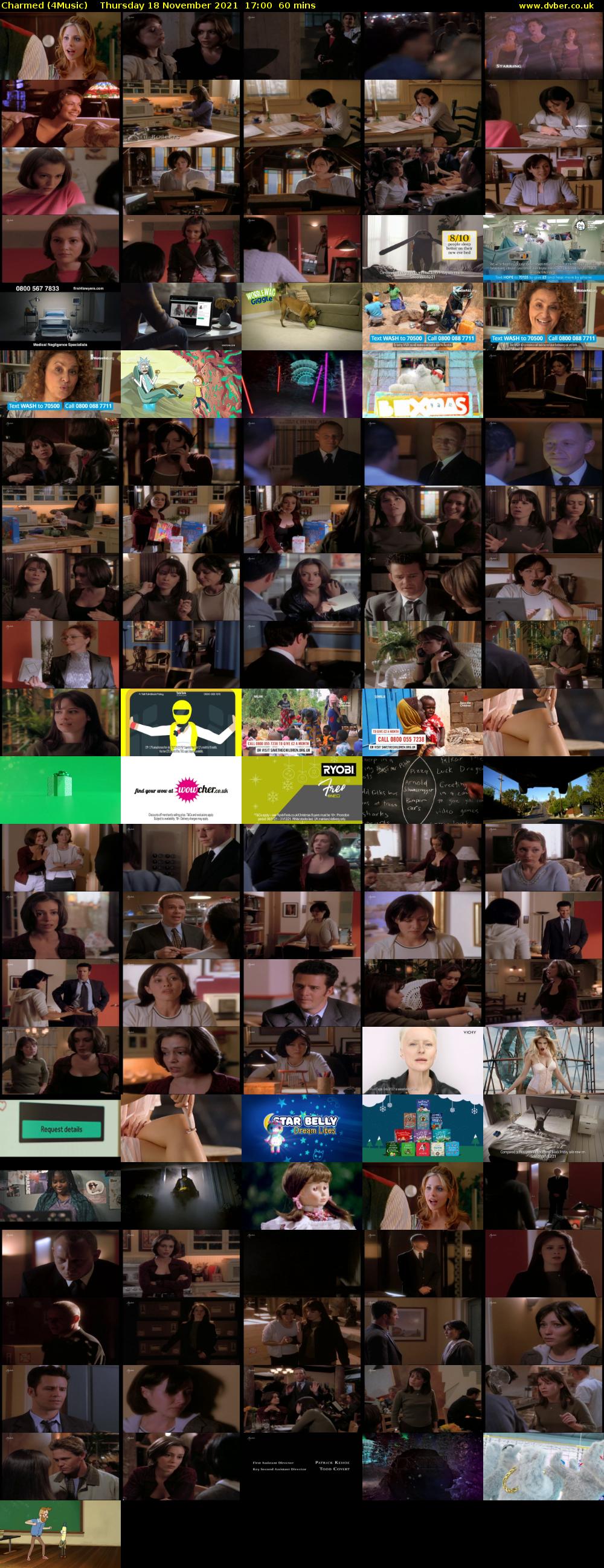 Charmed (4Music) Thursday 18 November 2021 17:00 - 18:00