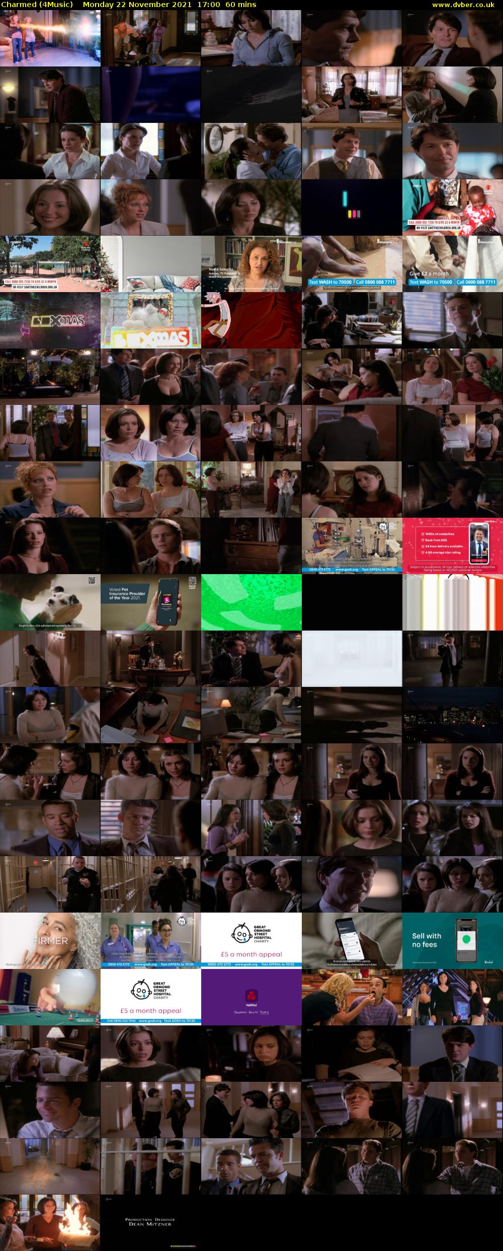 Charmed (4Music) Monday 22 November 2021 17:00 - 18:00