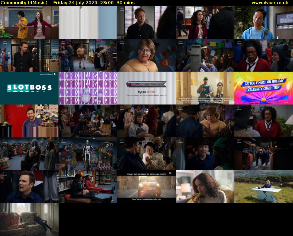 Community (4Music) Friday 24 July 2020 23:00 - 23:30