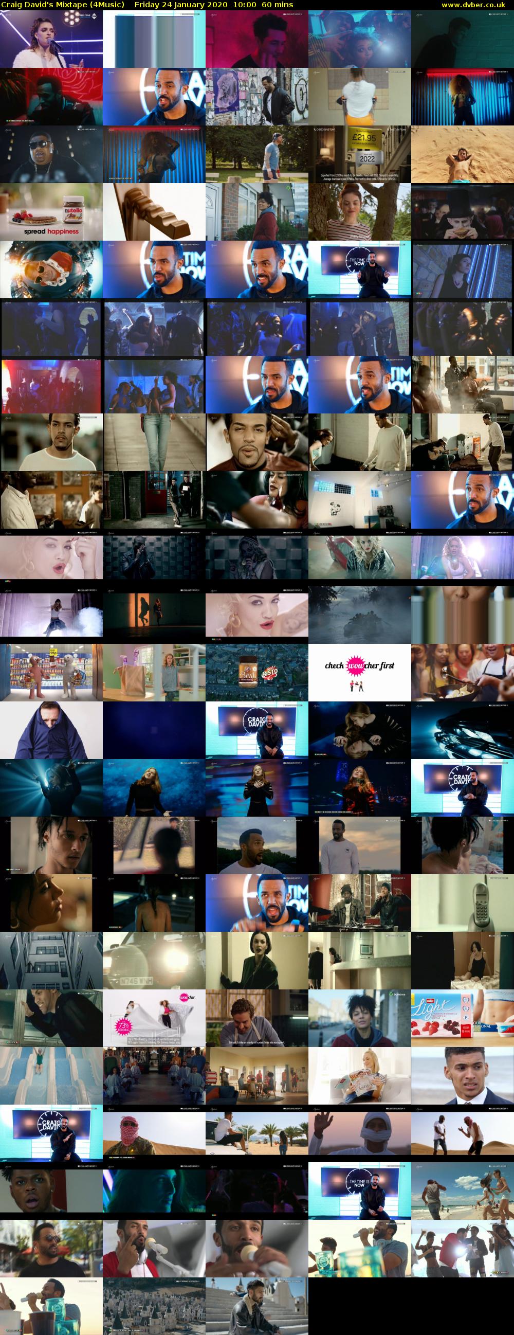 Craig David's Mixtape (4Music) Friday 24 January 2020 10:00 - 11:00