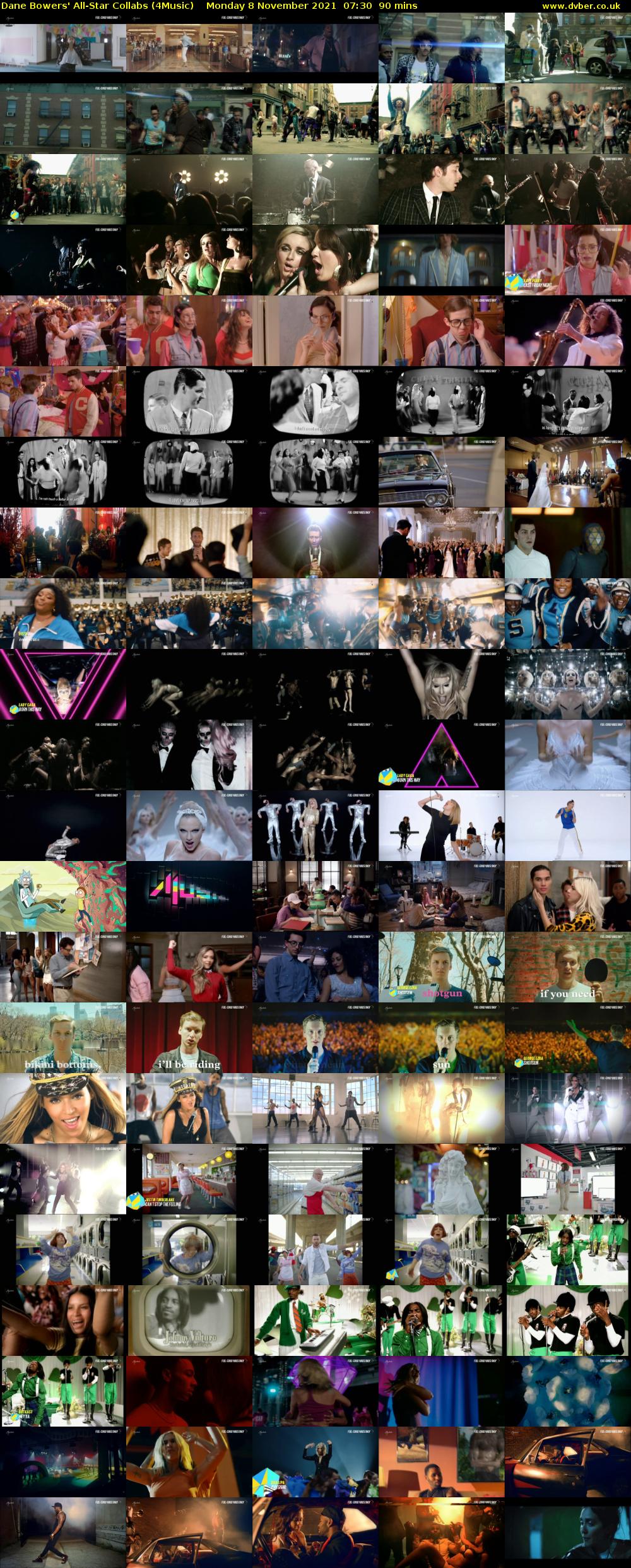 Dane Bowers' All-Star Collabs (4Music) Monday 8 November 2021 07:30 - 09:00