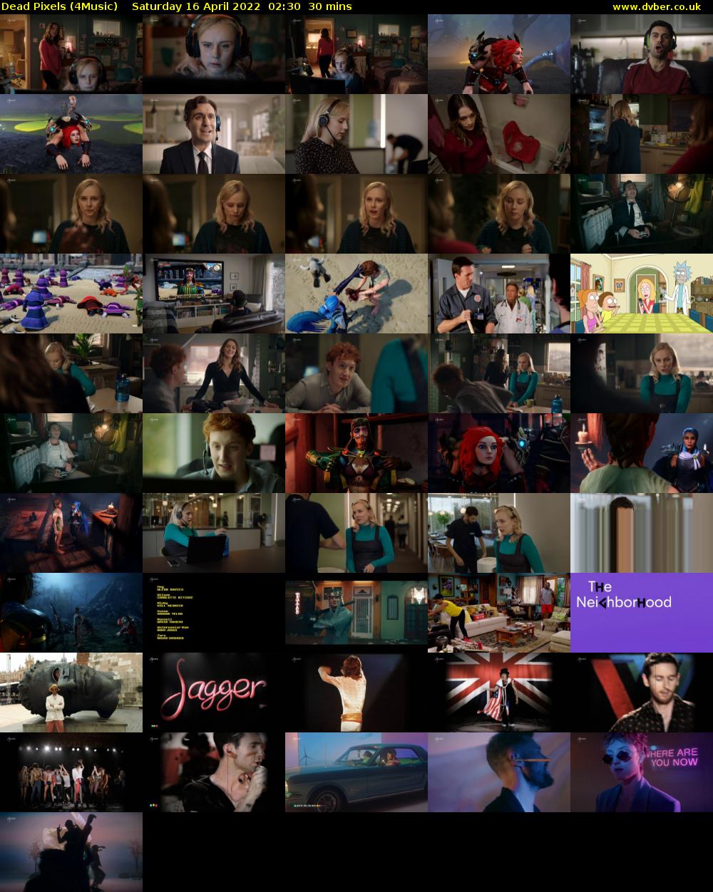 Dead Pixels (4Music) Saturday 16 April 2022 02:30 - 03:00