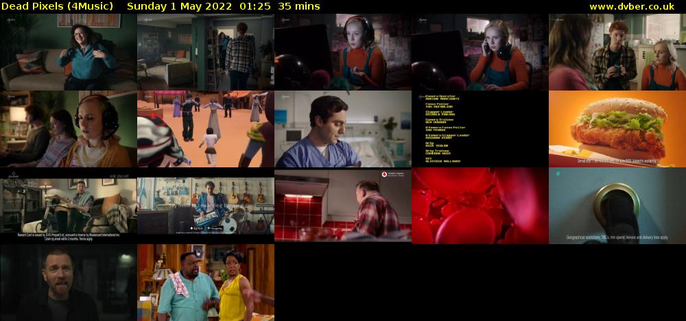 Dead Pixels (4Music) Sunday 1 May 2022 01:25 - 02:00