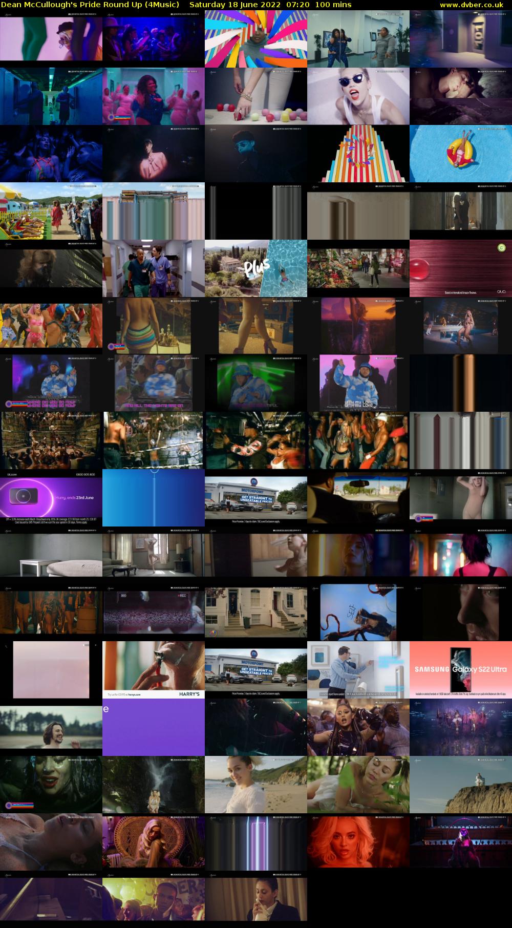 Dean McCullough's Pride Round Up (4Music) Saturday 18 June 2022 07:20 - 09:00