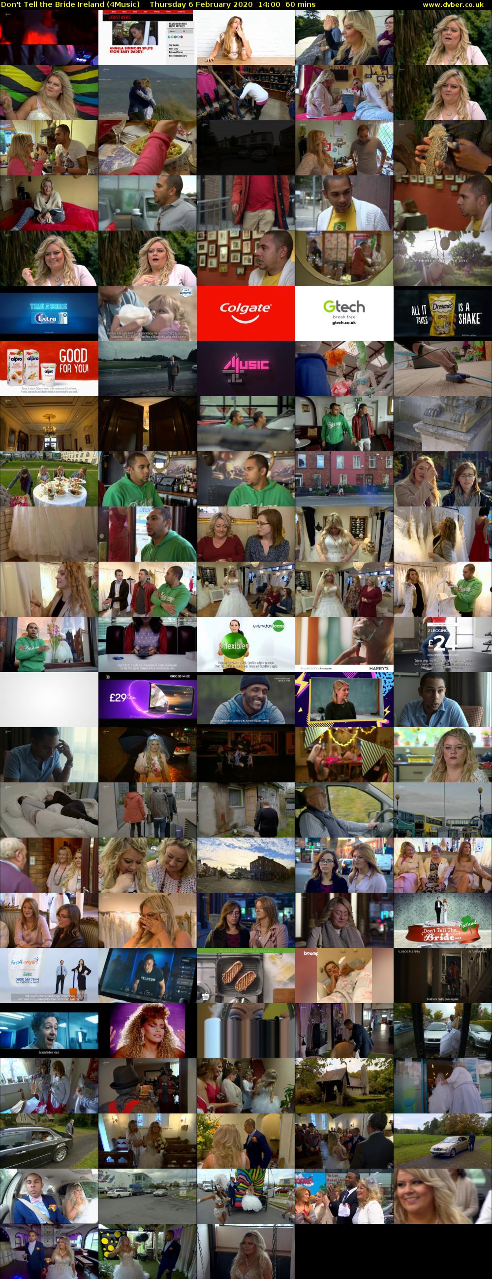 Don't Tell the Bride Ireland (4Music) Thursday 6 February 2020 14:00 - 15:00