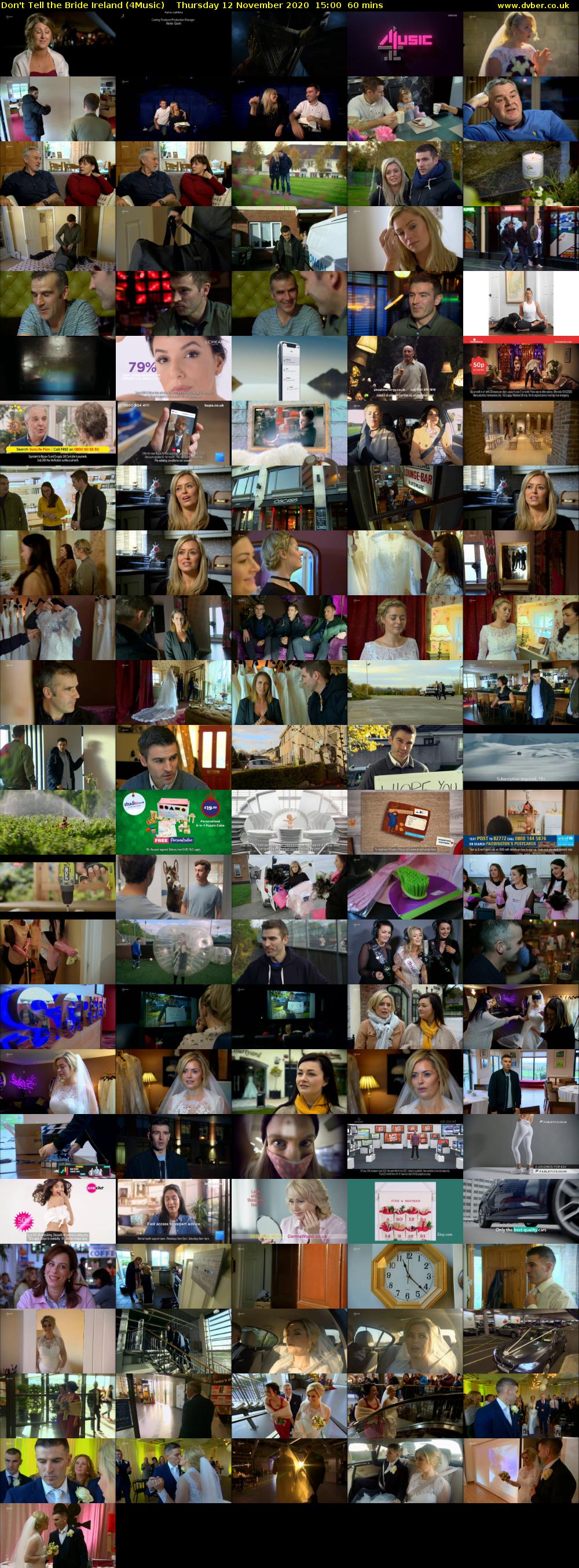 Don't Tell the Bride Ireland (4Music) Thursday 12 November 2020 15:00 - 16:00