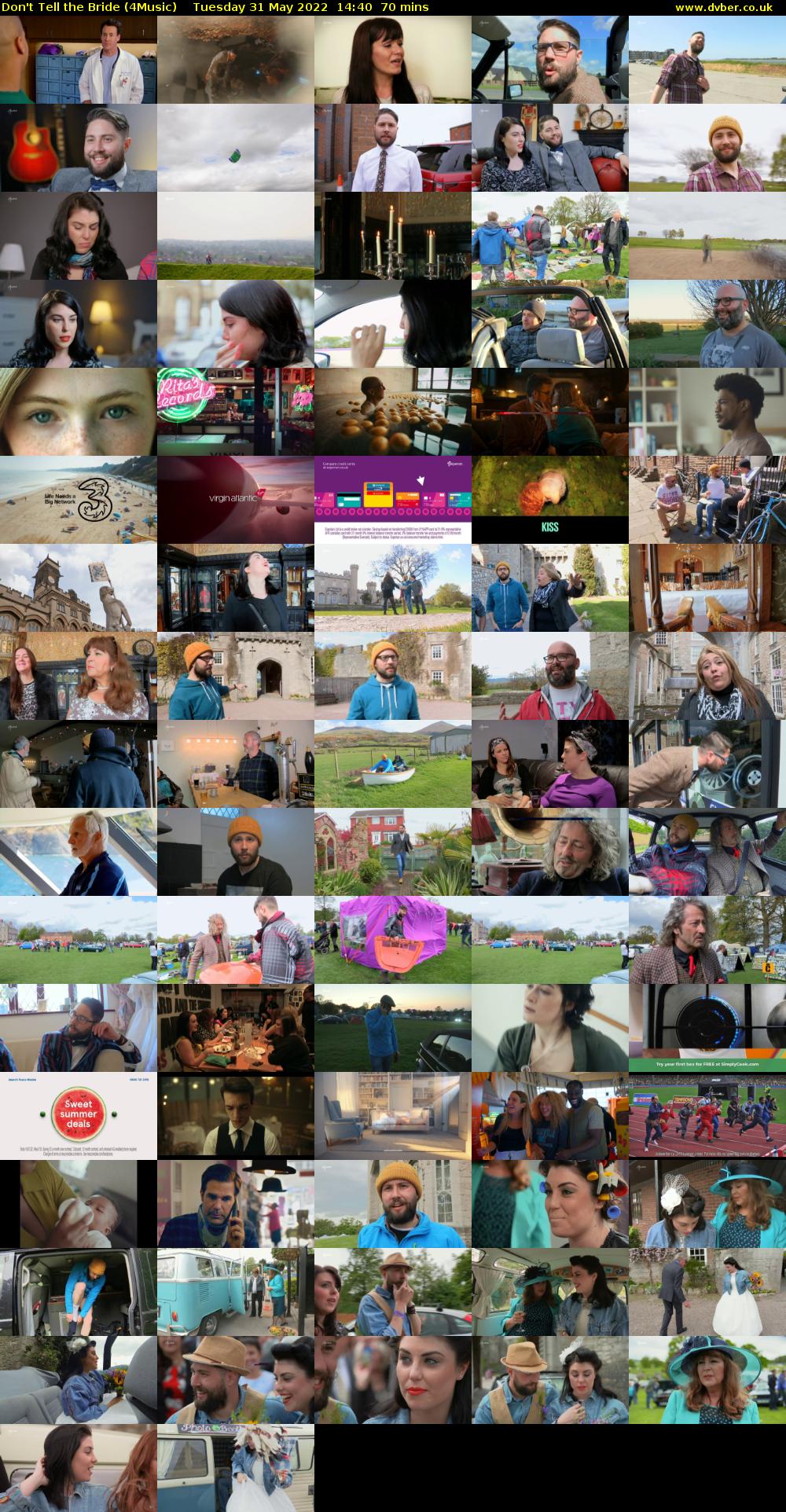 Don't Tell the Bride (4Music) Tuesday 31 May 2022 14:40 - 15:50