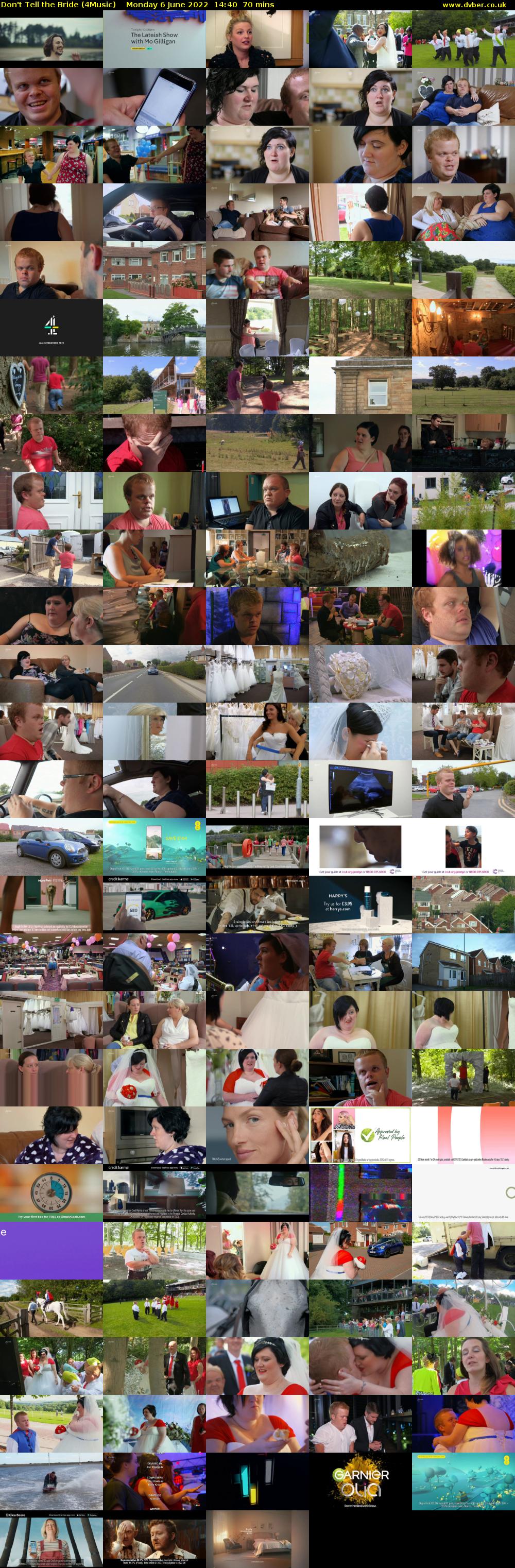 Don't Tell the Bride (4Music) Monday 6 June 2022 14:40 - 15:50