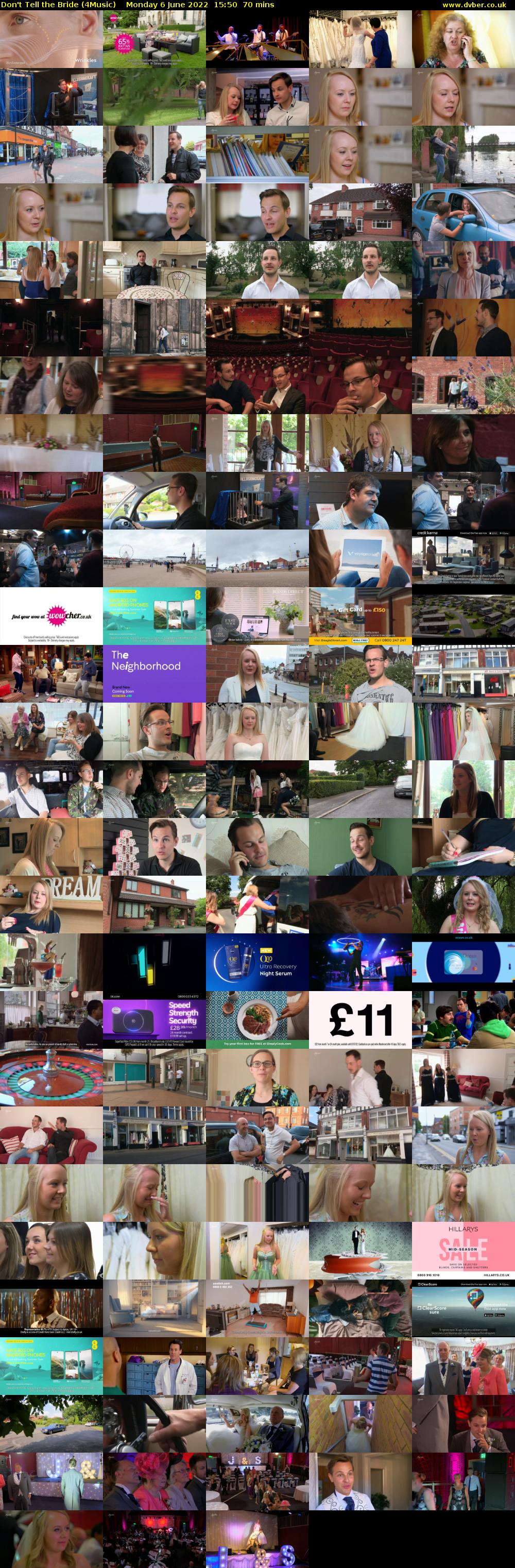Don't Tell the Bride (4Music) Monday 6 June 2022 15:50 - 17:00