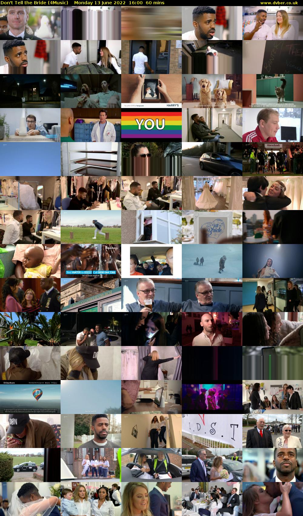Don't Tell the Bride (4Music) Monday 13 June 2022 16:00 - 17:00
