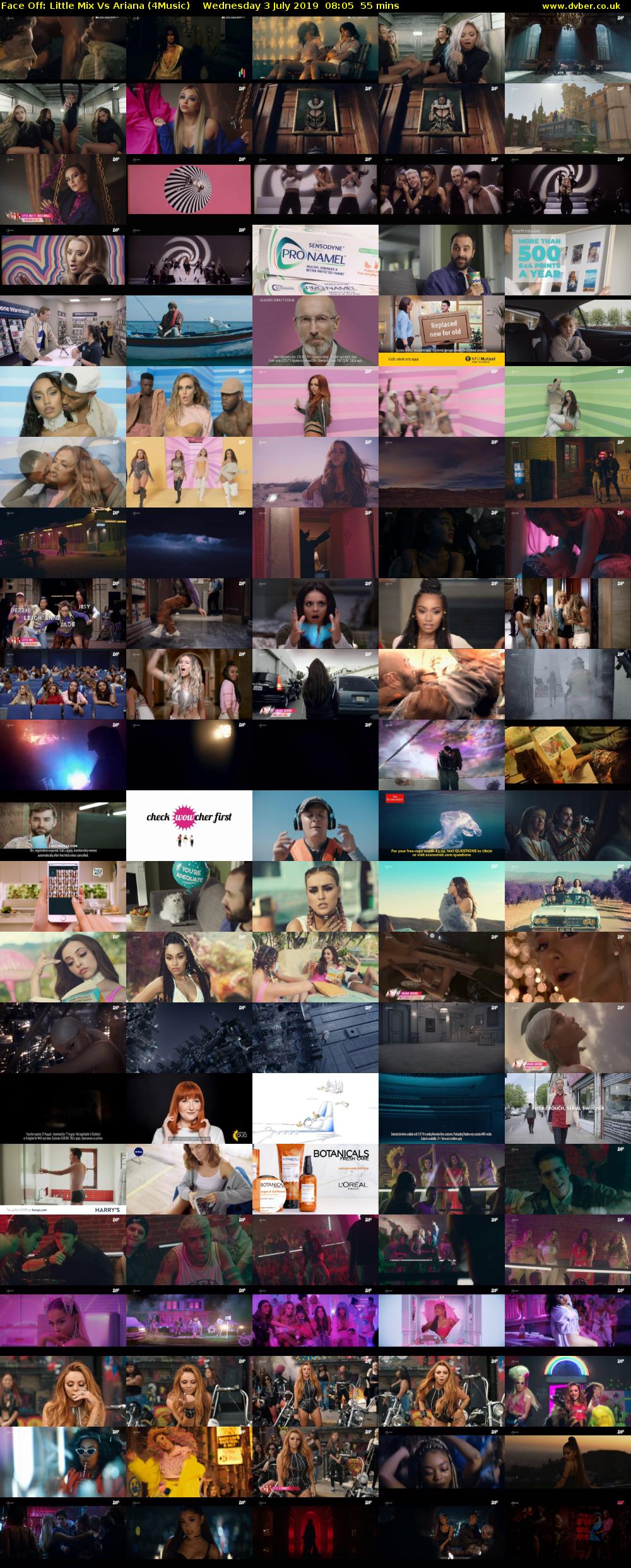 Face Off: Little Mix Vs Ariana (4Music) Wednesday 3 July 2019 08:05 - 09:00