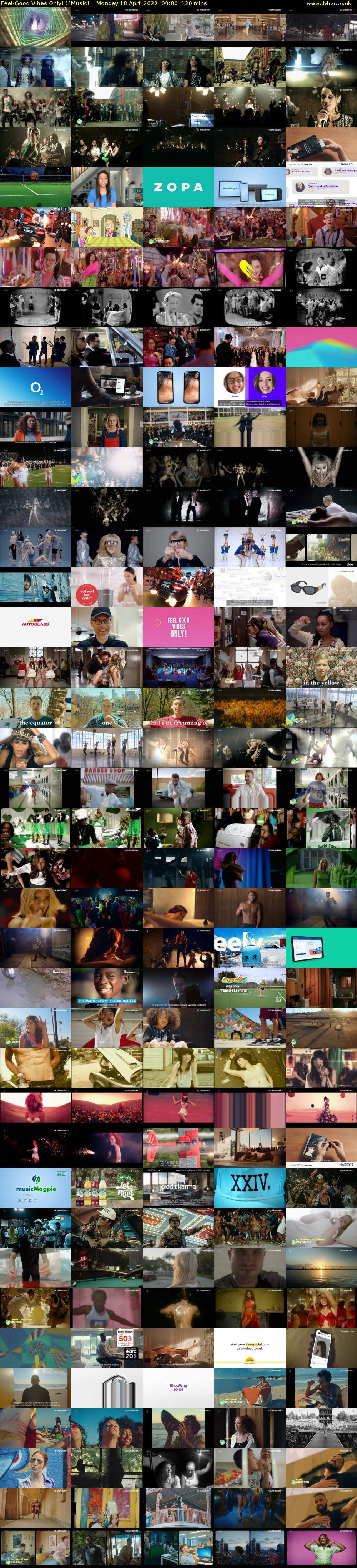 Feel-Good Vibes Only! (4Music) Monday 18 April 2022 09:00 - 11:00