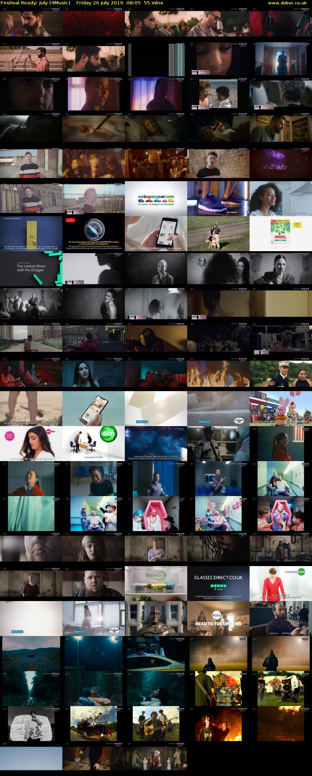 Festival Ready: July (4Music) Friday 26 July 2019 08:05 - 09:00