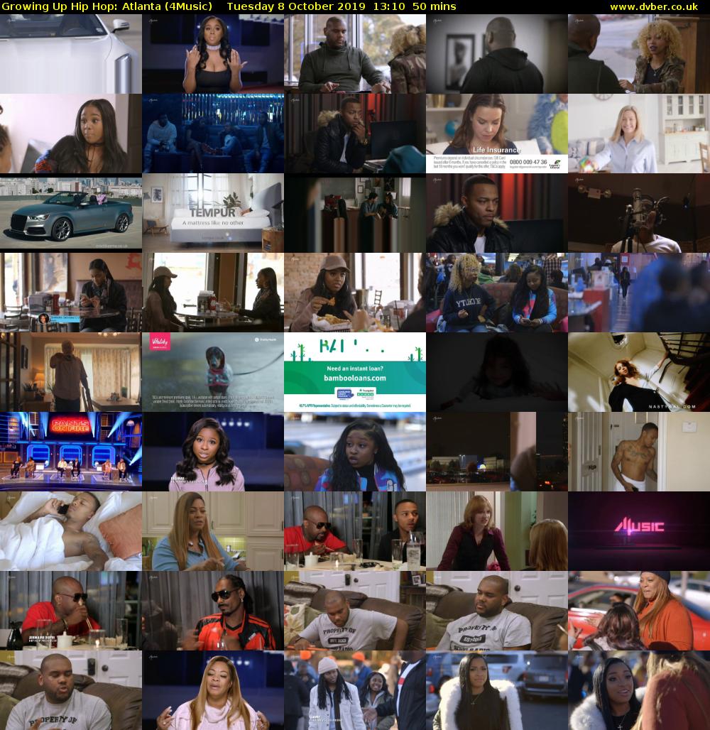 Growing Up Hip Hop: Atlanta (4Music) Tuesday 8 October 2019 13:10 - 14:00