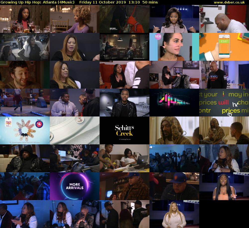 Growing Up Hip Hop: Atlanta (4Music) Friday 11 October 2019 13:10 - 14:00