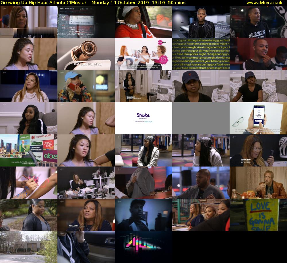 Growing Up Hip Hop: Atlanta (4Music) Monday 14 October 2019 13:10 - 14:00