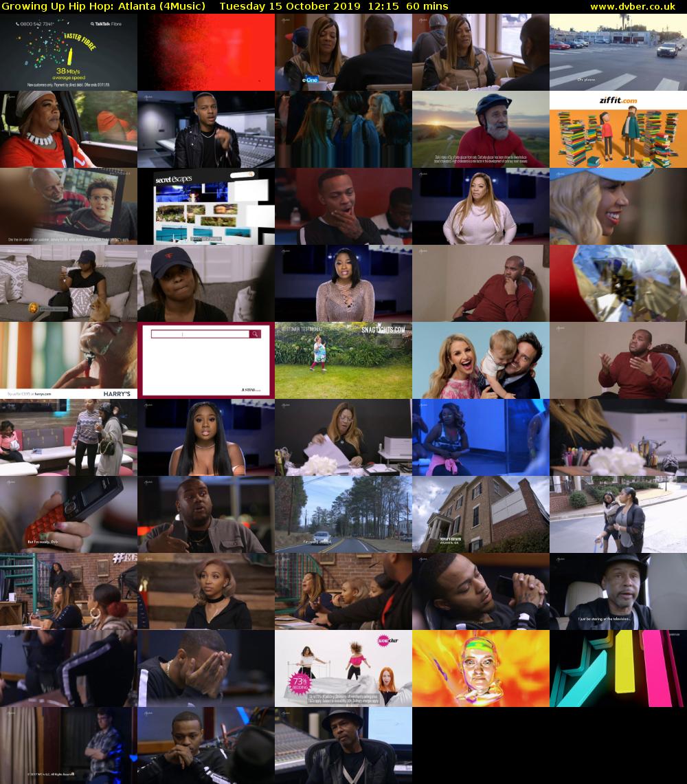 Growing Up Hip Hop: Atlanta (4Music) Tuesday 15 October 2019 12:15 - 13:15