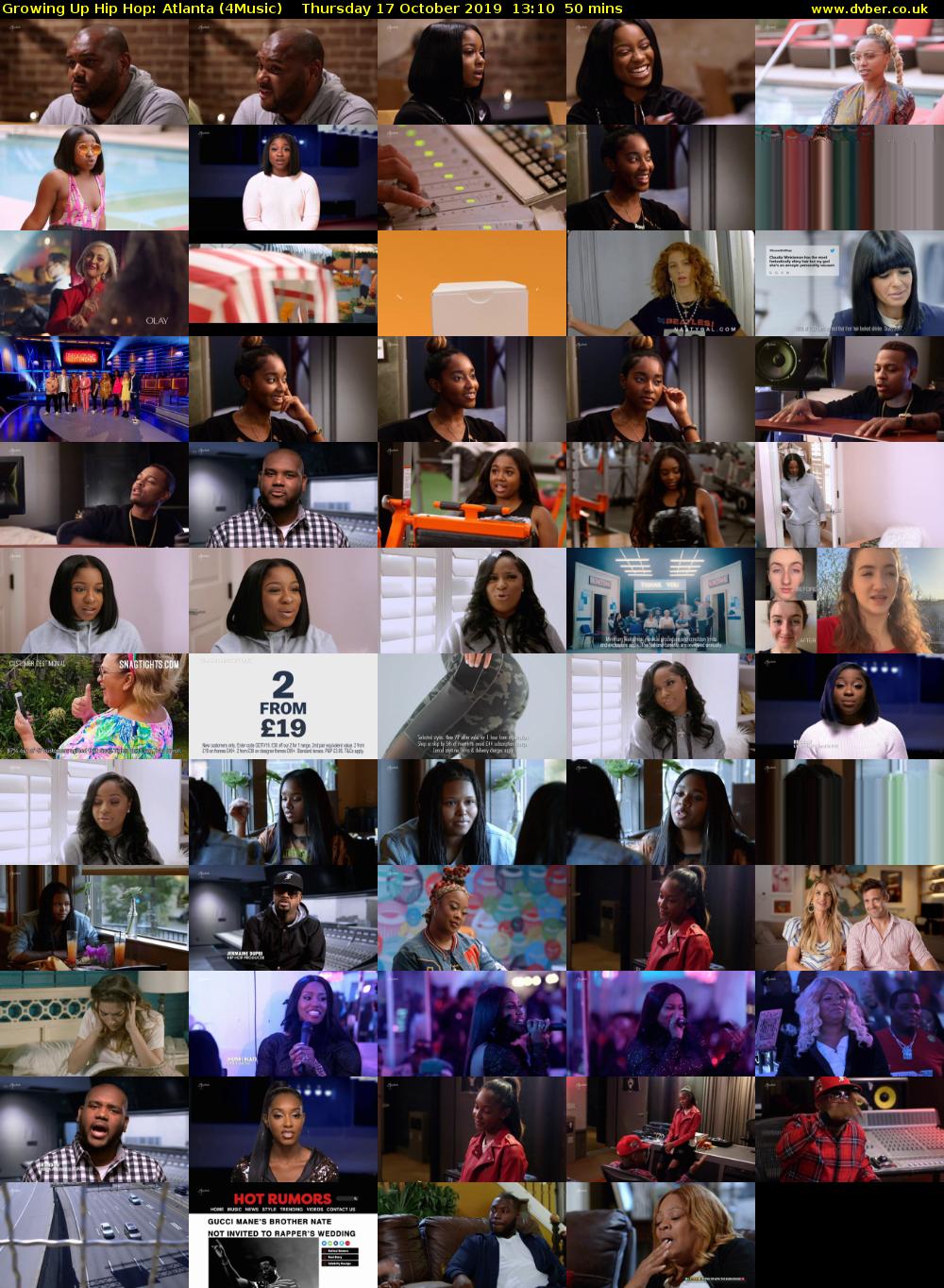 Growing Up Hip Hop: Atlanta (4Music) Thursday 17 October 2019 13:10 - 14:00