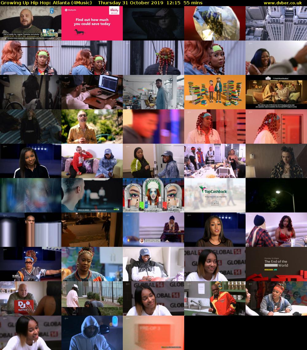 Growing Up Hip Hop: Atlanta (4Music) Thursday 31 October 2019 12:15 - 13:10