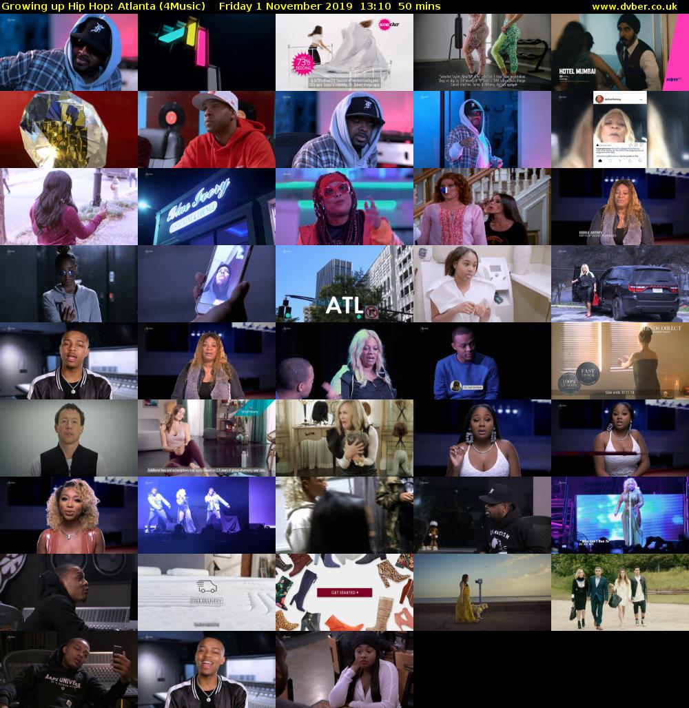 Growing Up Hip Hop: Atlanta (4Music) Friday 1 November 2019 13:10 - 14:00