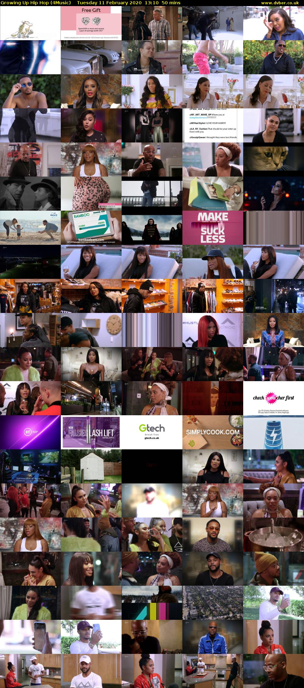 Growing Up Hip Hop (4Music) Tuesday 11 February 2020 13:10 - 14:00