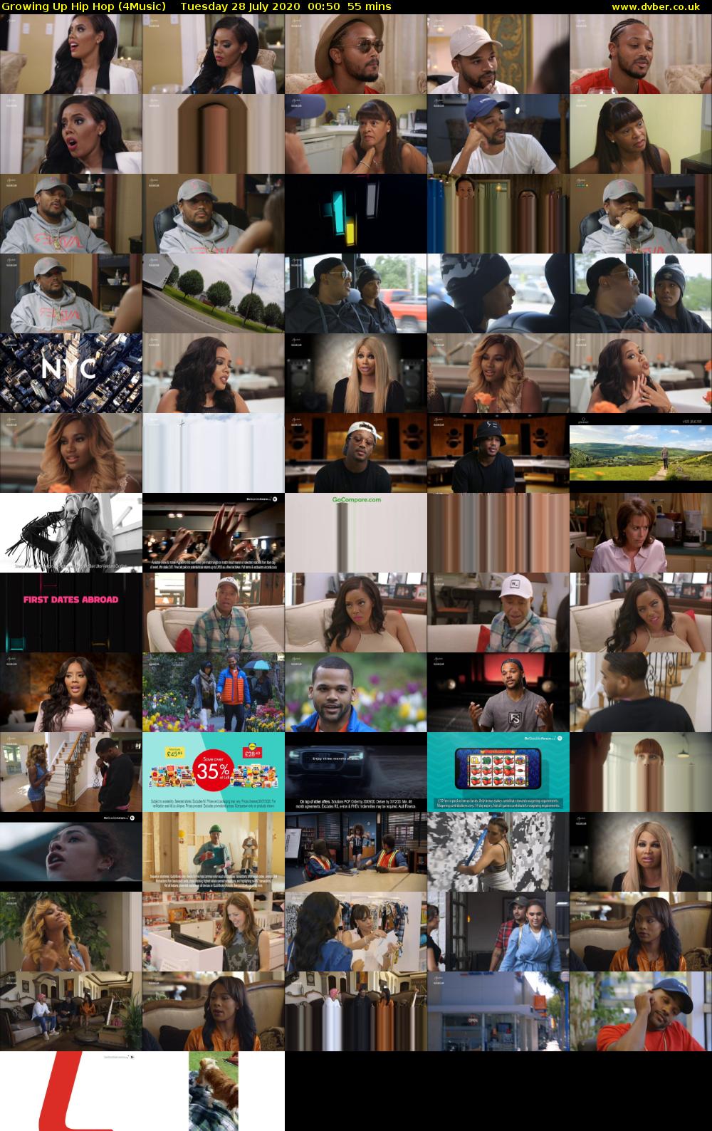 Growing Up Hip Hop (4Music) Tuesday 28 July 2020 00:50 - 01:45