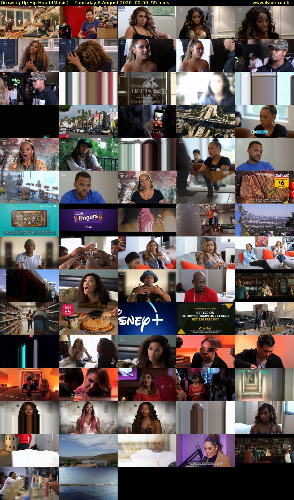 Growing Up Hip Hop (4Music) Thursday 6 August 2020 00:50 - 01:45