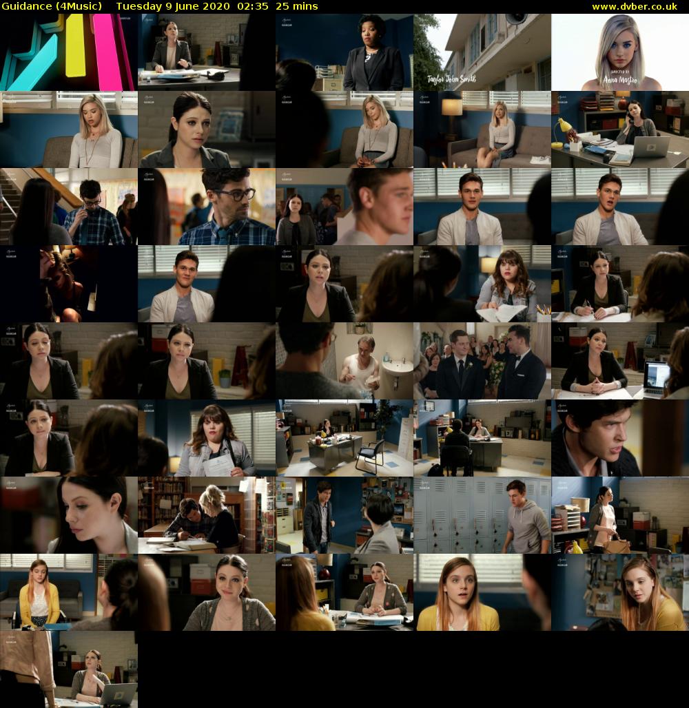 Guidance (4Music) Tuesday 9 June 2020 02:35 - 03:00