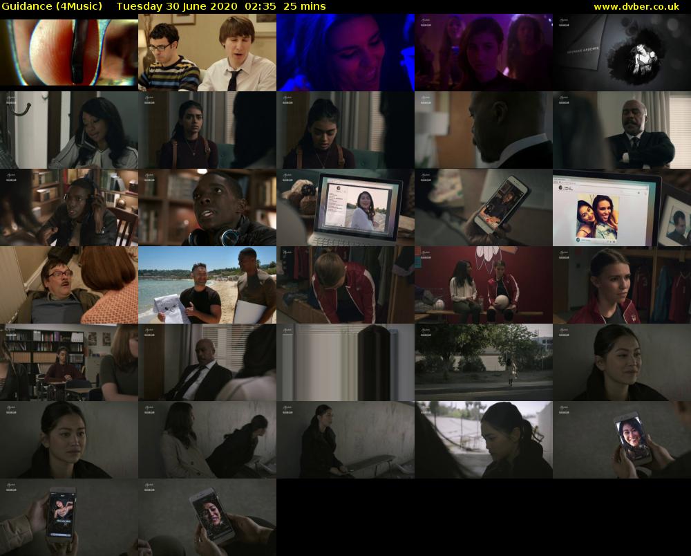Guidance (4Music) Tuesday 30 June 2020 02:35 - 03:00
