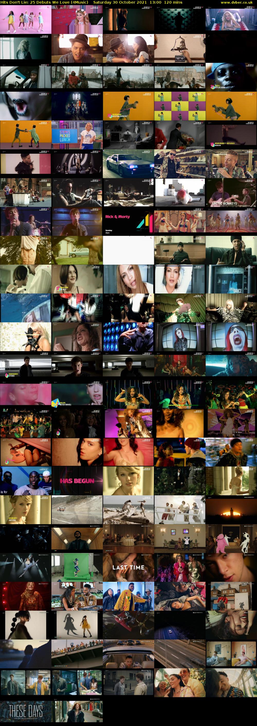 Hits Don't Lie: 25 Debuts We Love (4Music) Saturday 30 October 2021 13:00 - 15:00