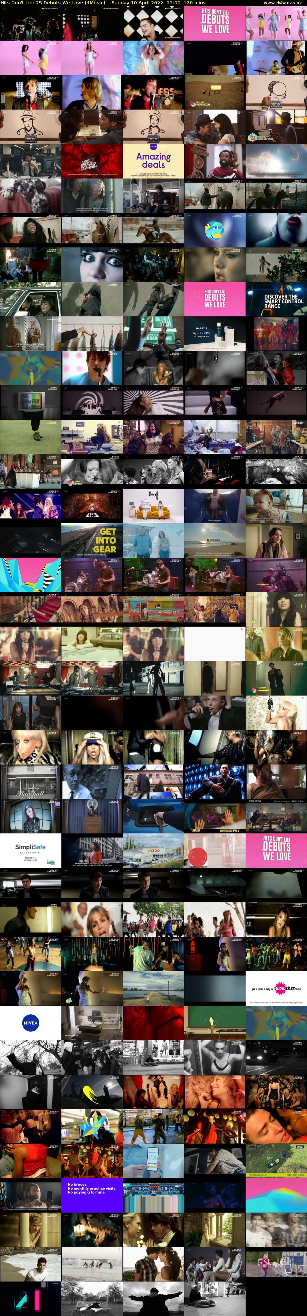 Hits Don't Lie: 25 Debuts We Love (4Music) Sunday 10 April 2022 09:00 - 11:00