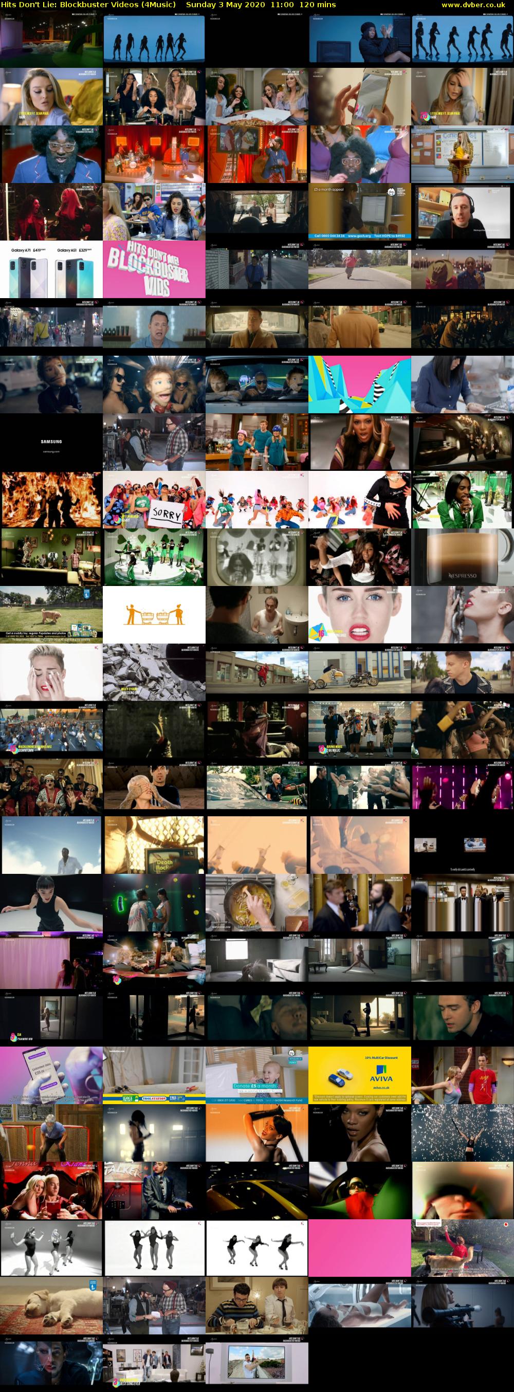 Hits Don't Lie: Blockbuster Videos (4Music) Sunday 3 May 2020 11:00 - 13:00