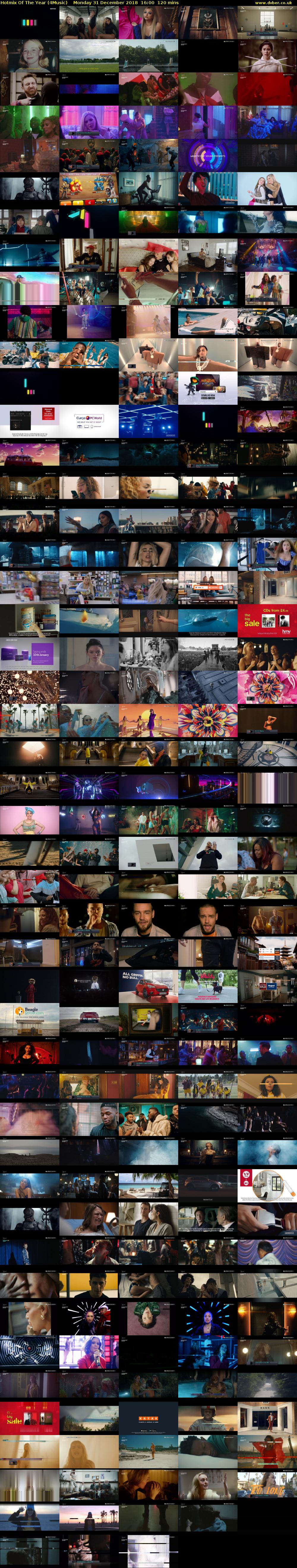 Hotmix Of The Year (4Music) Monday 31 December 2018 16:00 - 18:00