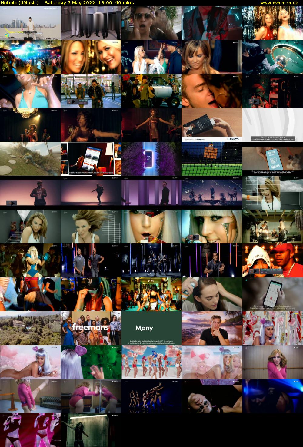Hotmix (4Music) Saturday 7 May 2022 13:00 - 13:40