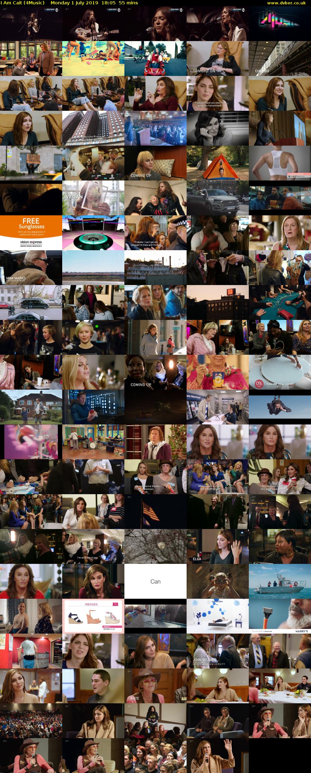 I Am Cait (4Music) Monday 1 July 2019 18:05 - 19:00