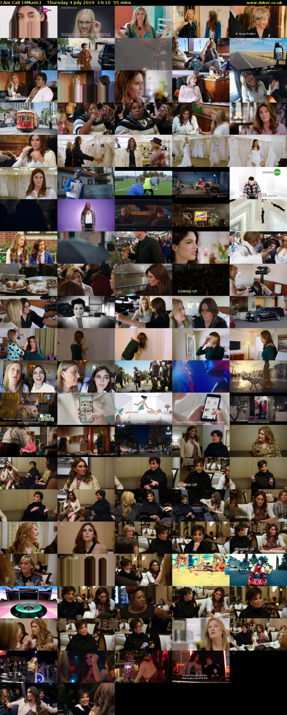 I Am Cait (4Music) Thursday 4 July 2019 14:10 - 15:05