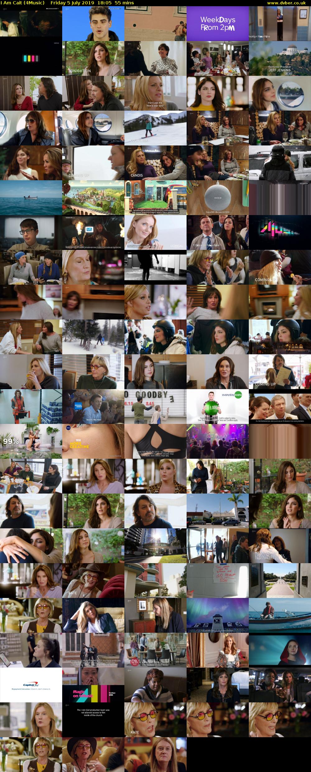 I Am Cait (4Music) Friday 5 July 2019 18:05 - 19:00