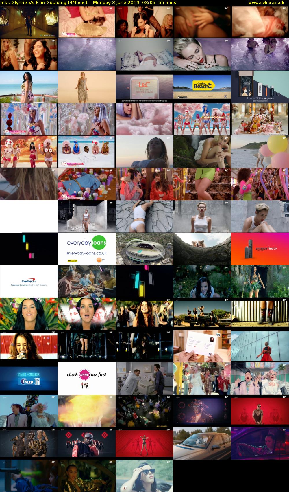 Jess Glynne Vs Ellie Goulding (4Music) Monday 3 June 2019 08:05 - 09:00