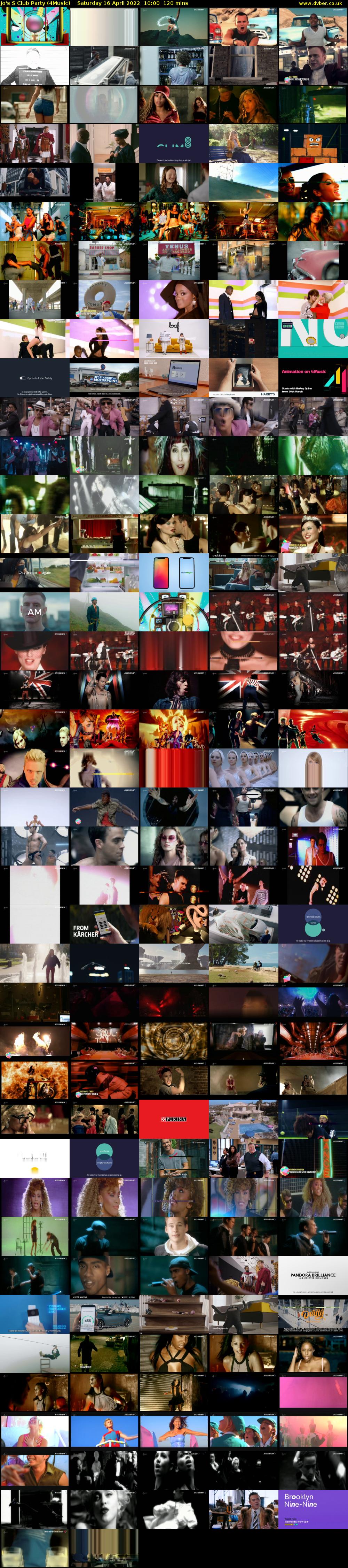 Jo's S Club Party (4Music) Saturday 16 April 2022 10:00 - 12:00