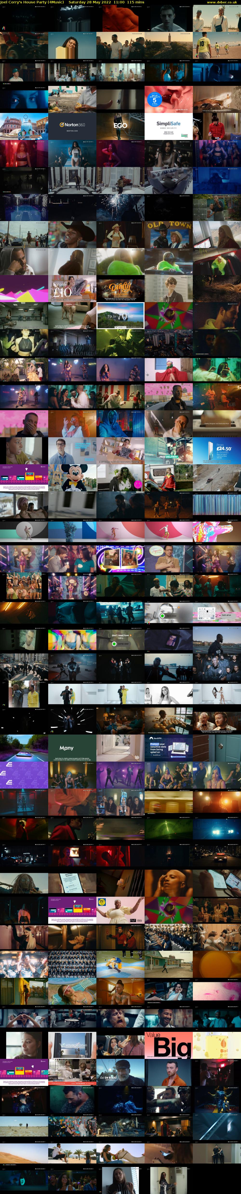 Joel Corry's House Party (4Music) Saturday 28 May 2022 11:00 - 12:55