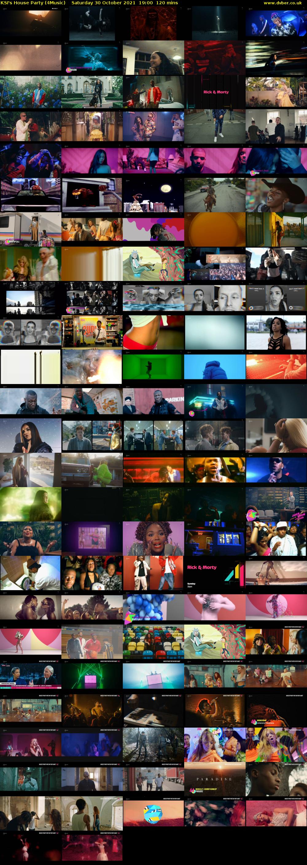 KSI's House Party (4Music) Saturday 30 October 2021 19:00 - 21:00