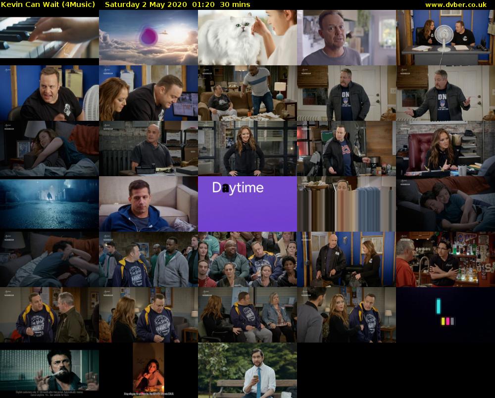 Kevin Can Wait (4Music) Saturday 2 May 2020 01:20 - 01:50