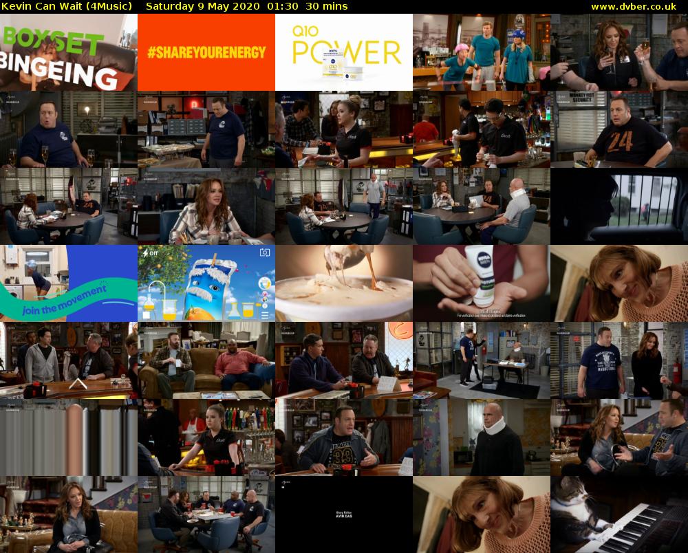Kevin Can Wait (4Music) Saturday 9 May 2020 01:30 - 02:00