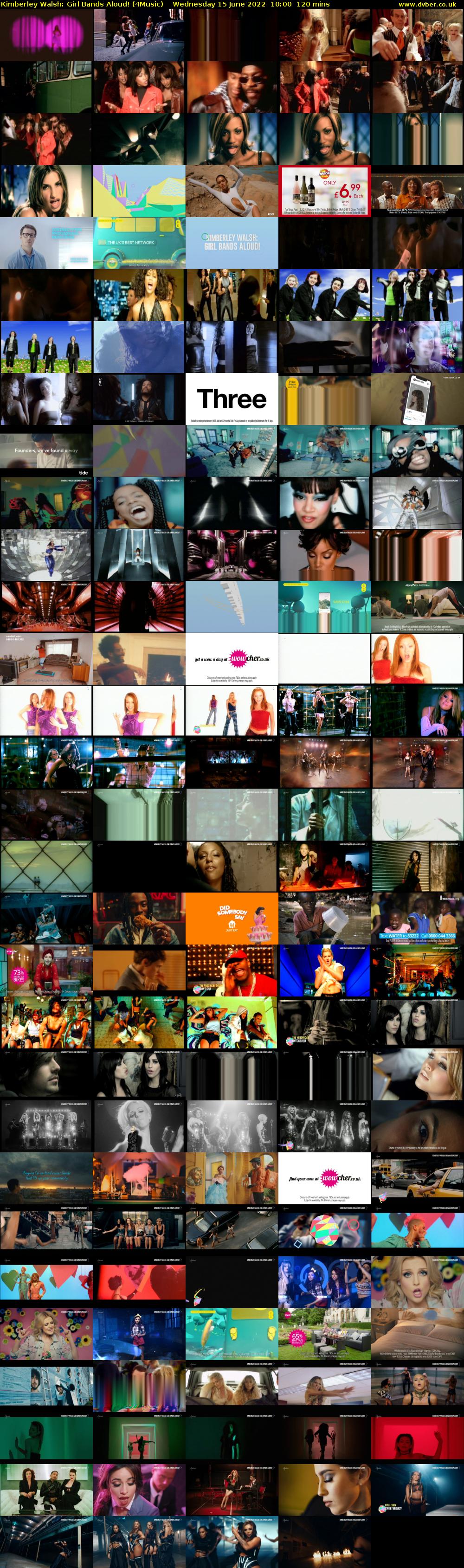 Kimberley Walsh: Girl Bands Aloud! (4Music) Wednesday 15 June 2022 10:00 - 12:00