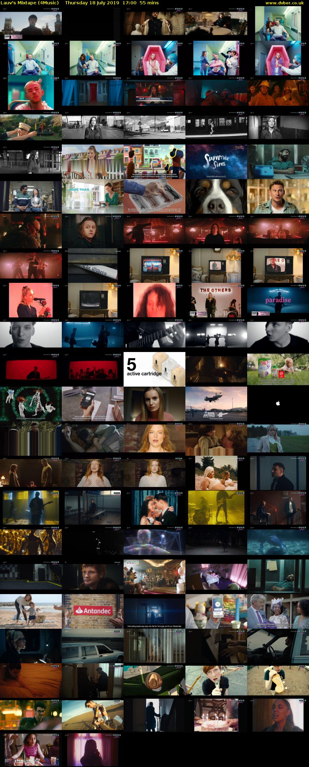 Lauv's Mixtape (4Music) Thursday 18 July 2019 17:00 - 17:55